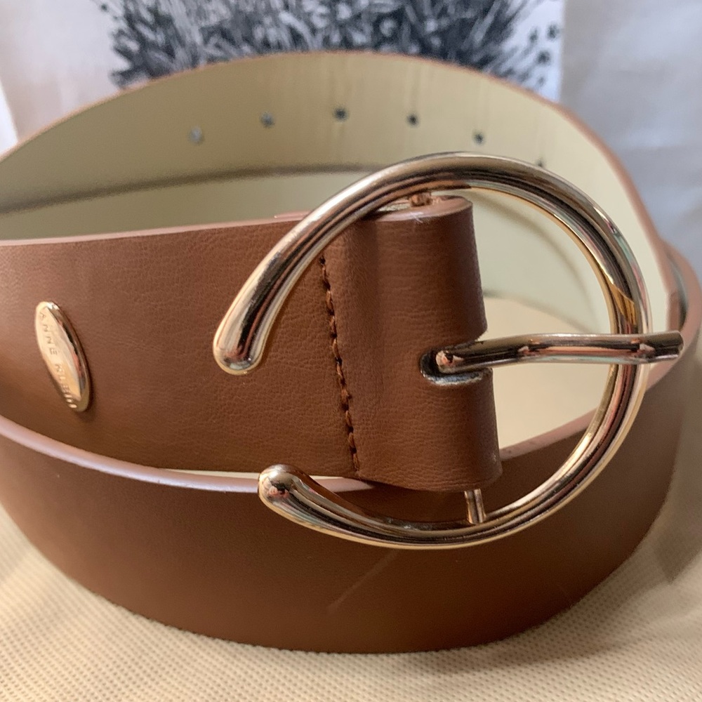 💥Anne Klein 💥 belt💥BROWN 💥NWO💥Sz ML 💥#BFU